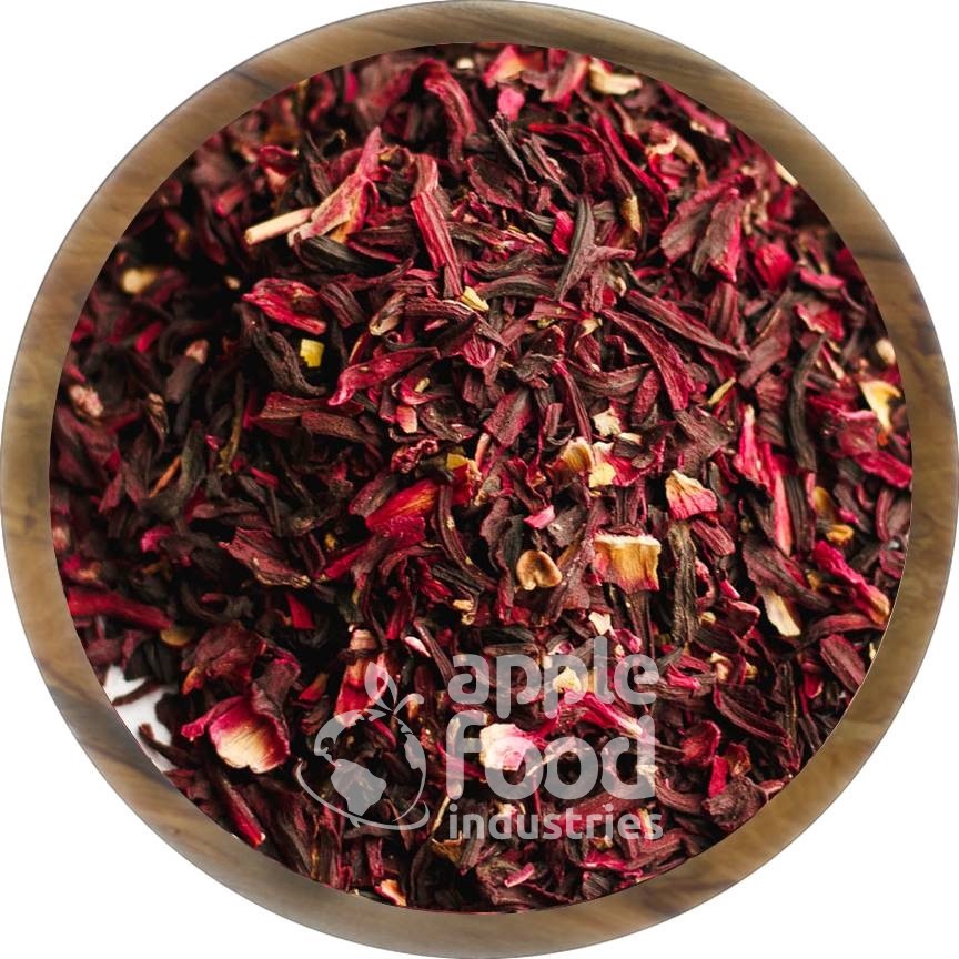 Organic Hibiscus Flower Tea Cut